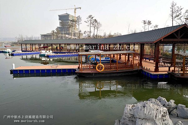 浮動碼頭 水上平臺 游船碼頭房屋 廣州中航水上設(shè)施建造有限公司